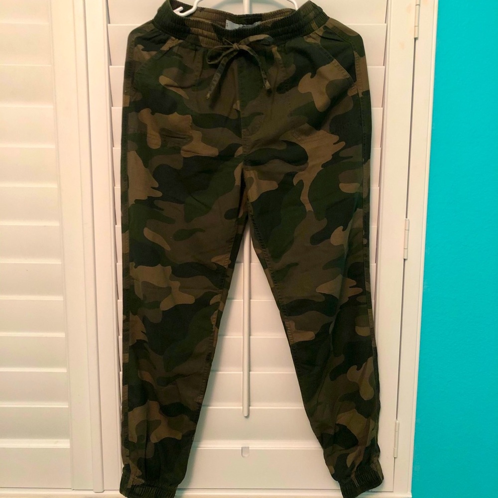 Hollister Camou jogger high-rise